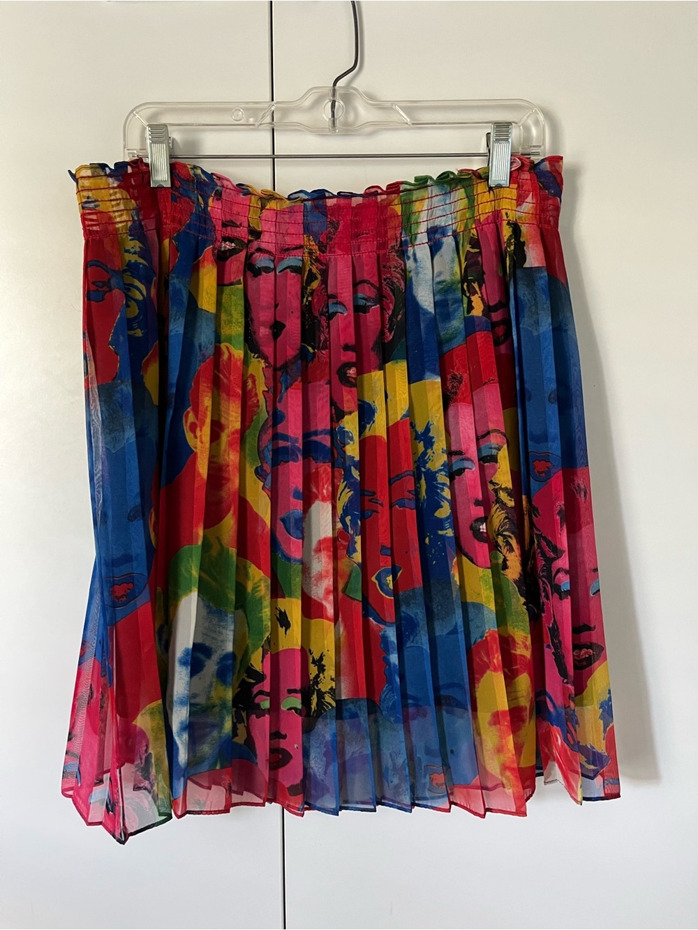 Vintage Saks Fifth Avenue Marilyn Monroe Pop Art Skater Skirt